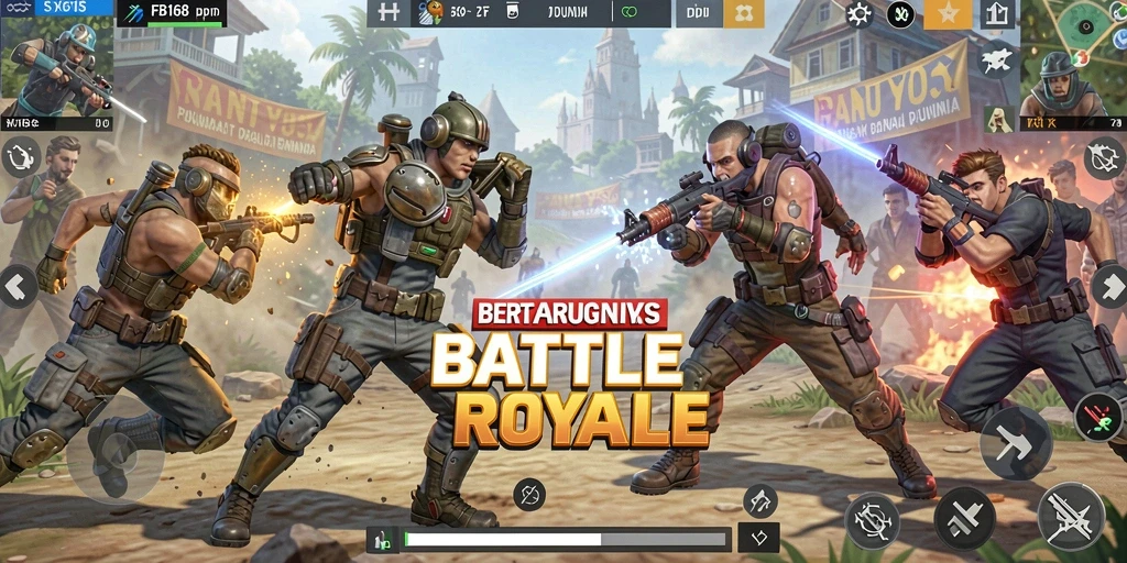 Gameplay dinamis di FB168 dengan pertarungan seru.