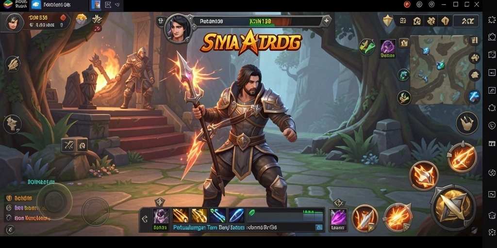 Gameplay ARPG seru di KOIN138 dengan aksi mendebarkan.