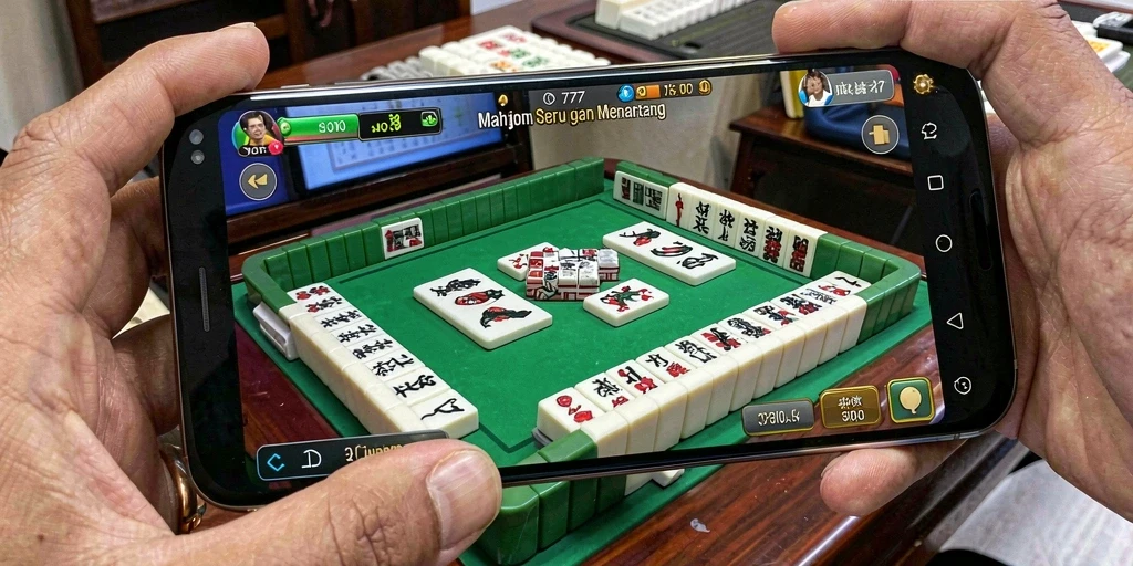 Gameplay menarik dalam aplikasi L777 Mahjong.