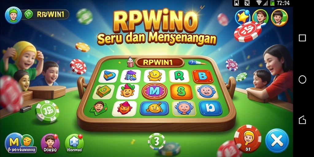 Tampilan gameplay seru dari permainan Bingo RPWIN1.