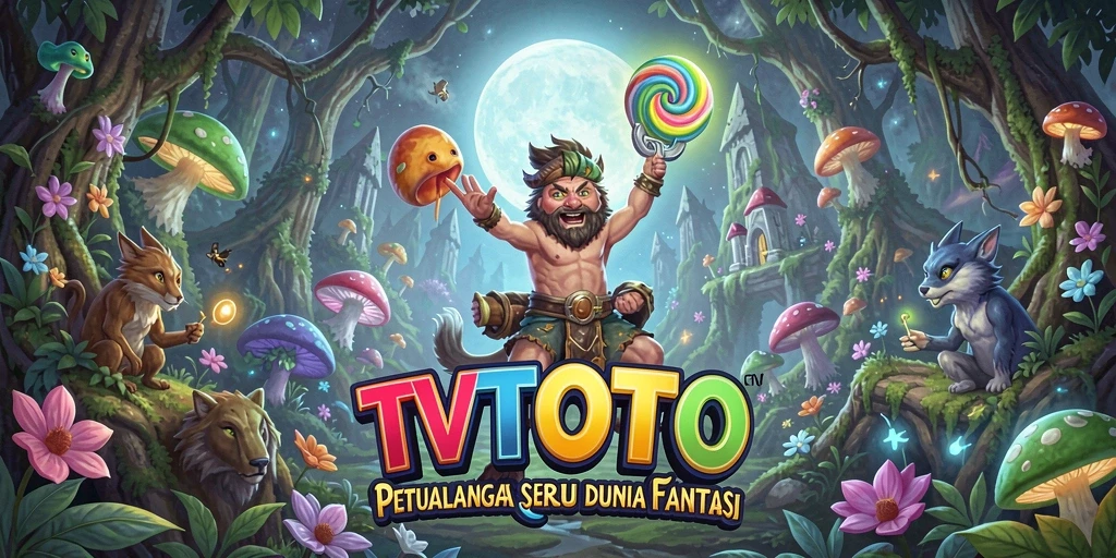 Tampilan gameplay seru dari TVTOTO dengan aksi petualangan yang mendebarkan.