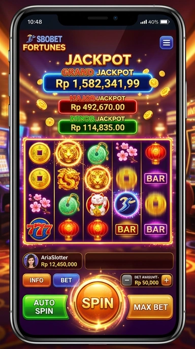 Fitur live betting di aplikasi sbobet yang menarik.
